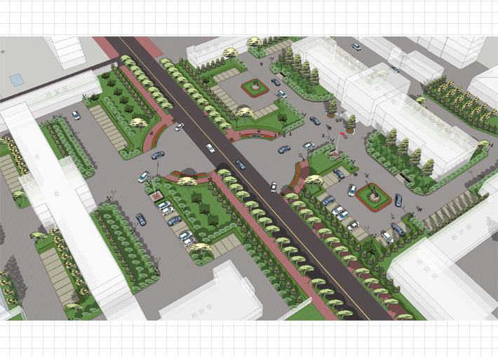 穆棱市委市政府廣場改造方案3
