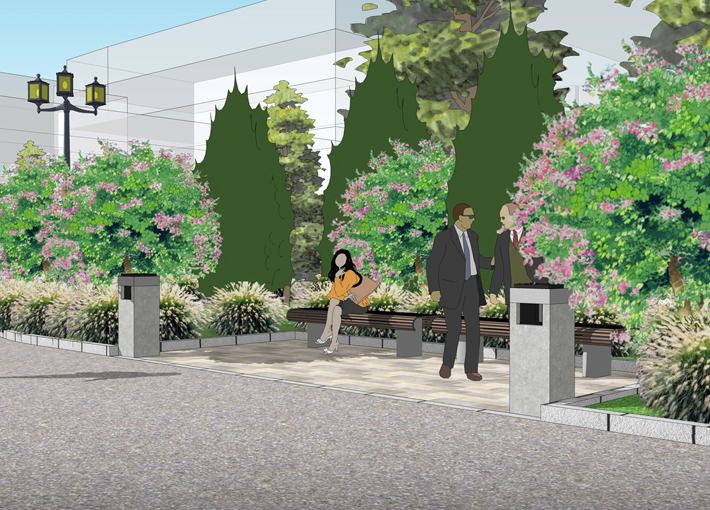 穆棱市委市政府廣場改造方案8